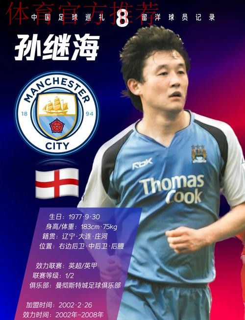 20年前的今天孙继海迎来双百里程碑，英超蓝月亮曼城0-0布莱克本（2005年11月20日）